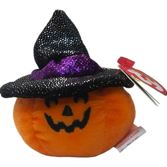 Ty Beanie Baby Halloween Halloweenies  BATTY-SCREAM-TREATSIE  Retired Mint Tags - Picture 4 of 7